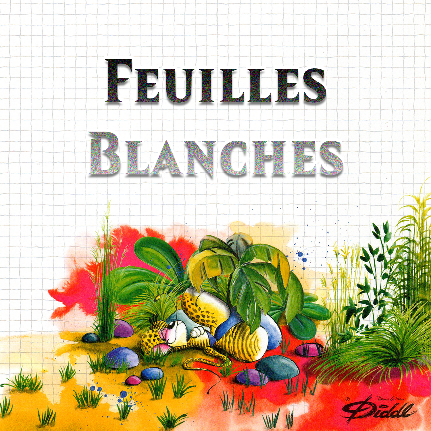 Feuilles Diddl Blanches